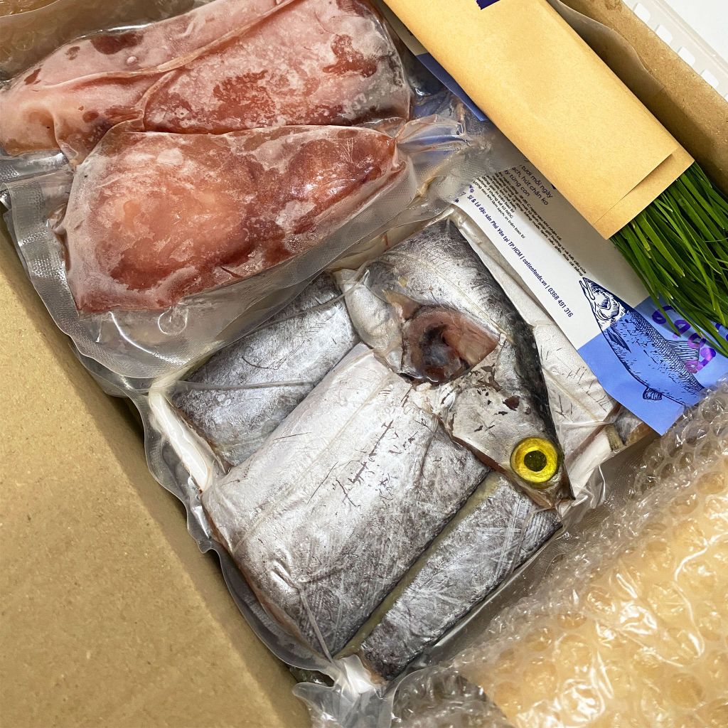 Cá hố cắt khúc