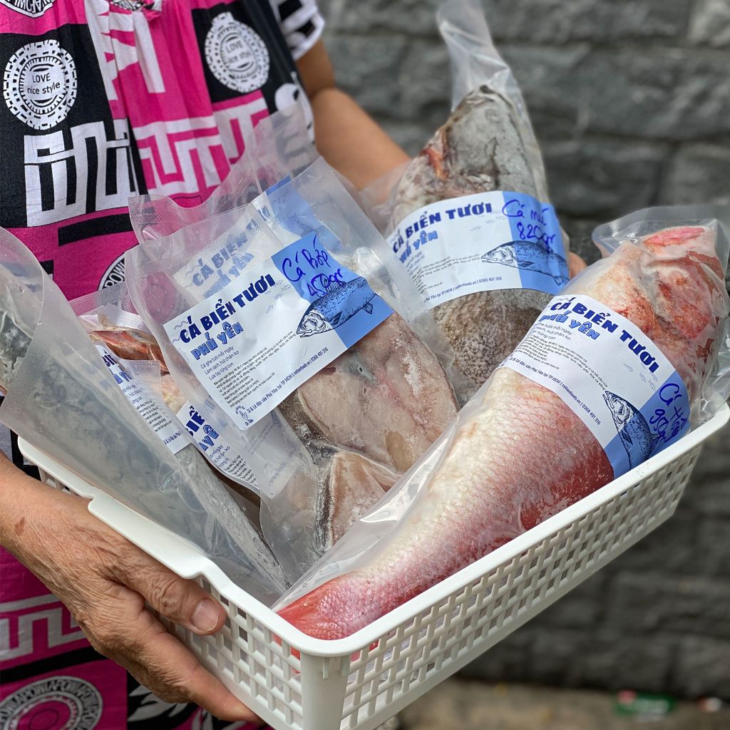 Cá hồng biển cắt khúc