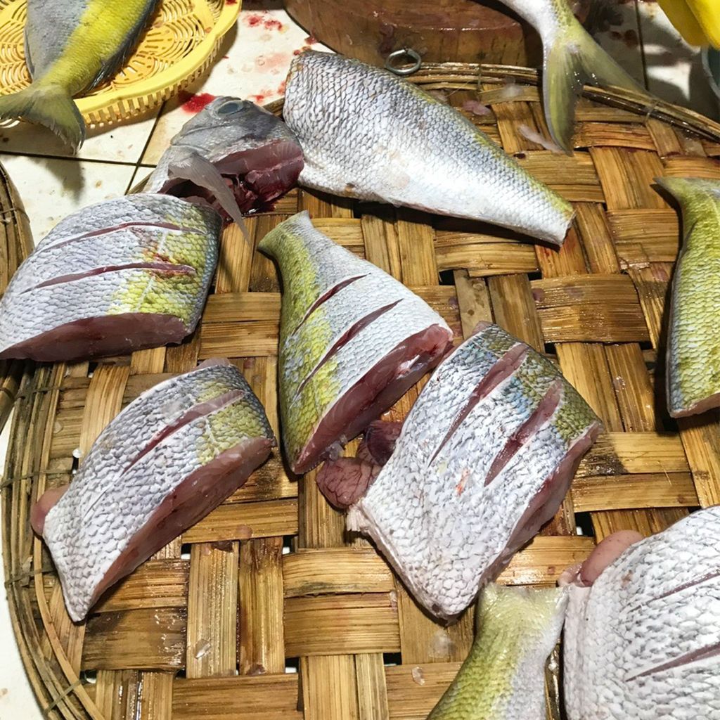 Cá trầm bì cắt khúc