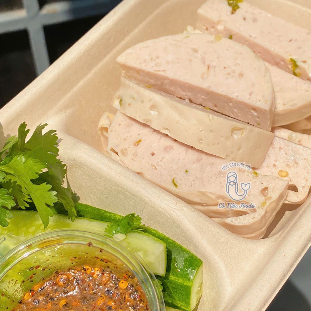Chả lụa ớt xiêm cắt sẵn ăn liền | 250gr