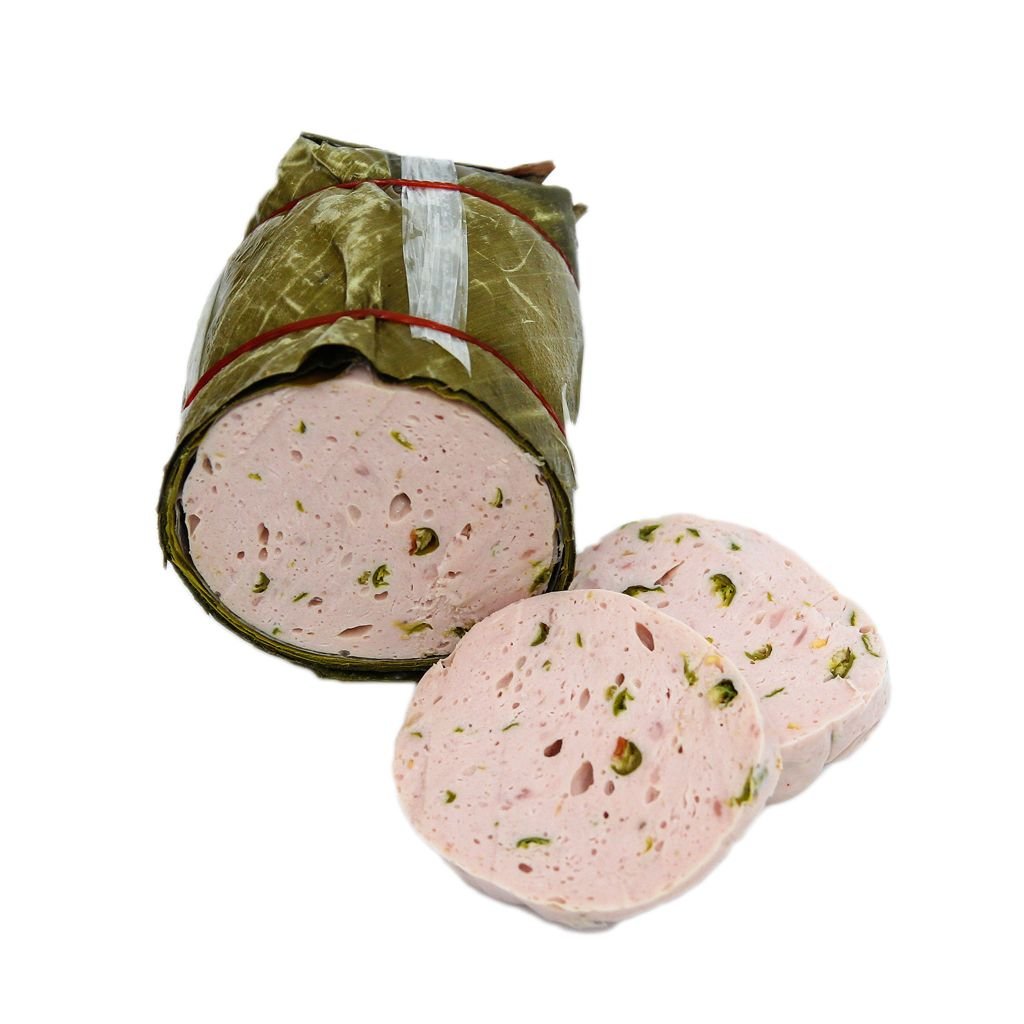 Chả lụa ớt xiêm xanh 500gr