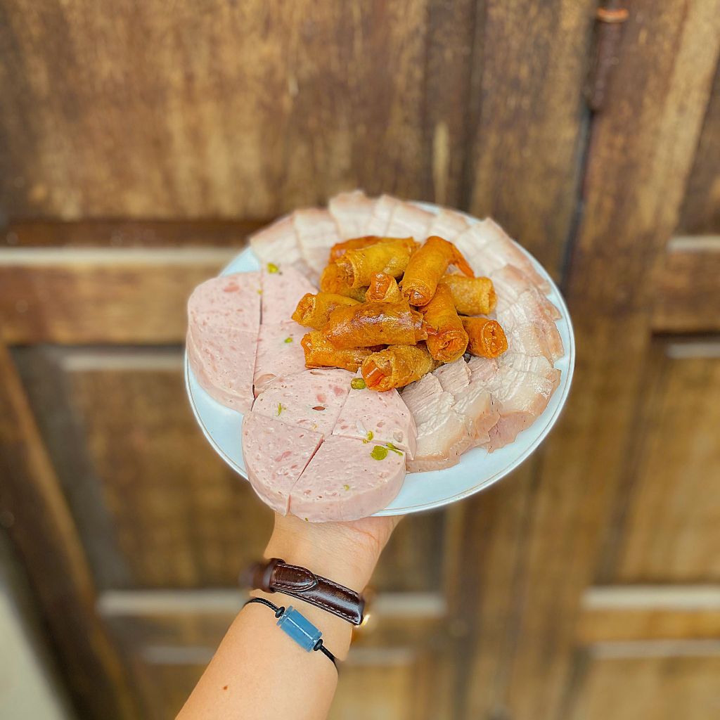 Chả lụa ớt xiêm xanh 500gr