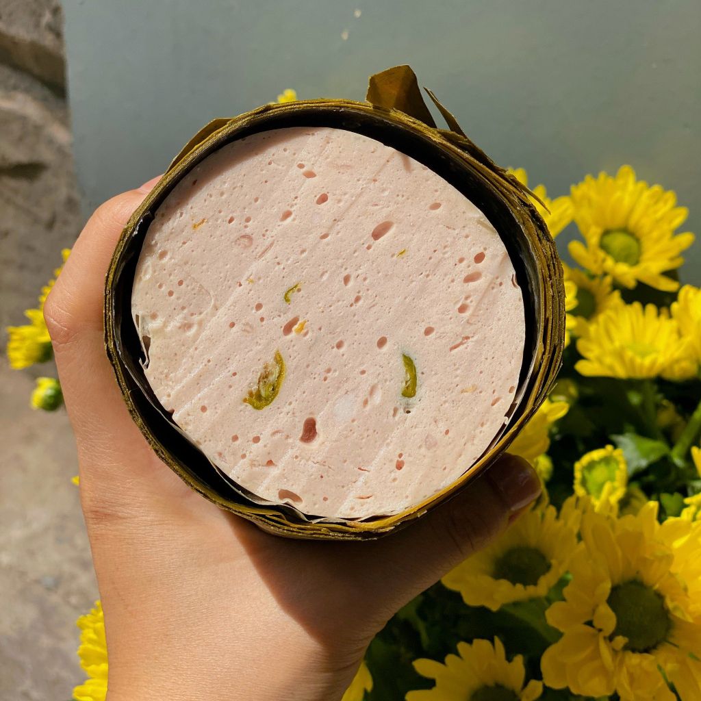 Chả lụa ớt xiêm xanh 500gr