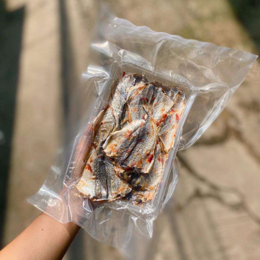 Khô cá chỉ vàng 1 nắng tẩm gia vị 250gr