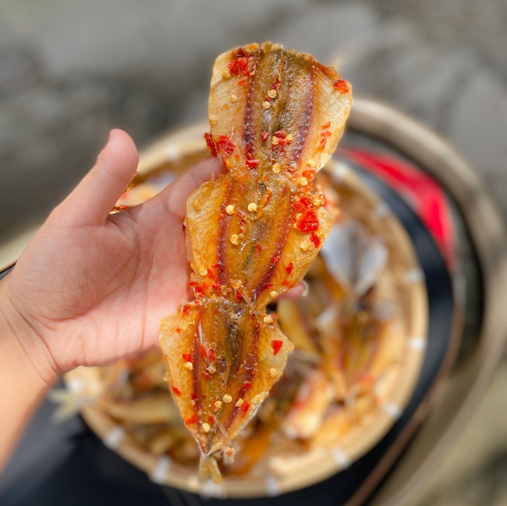 Khô cá chỉ vàng 1 nắng tẩm gia vị 250gr