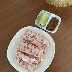 Muối tiêu trộn tré, chấm chả
