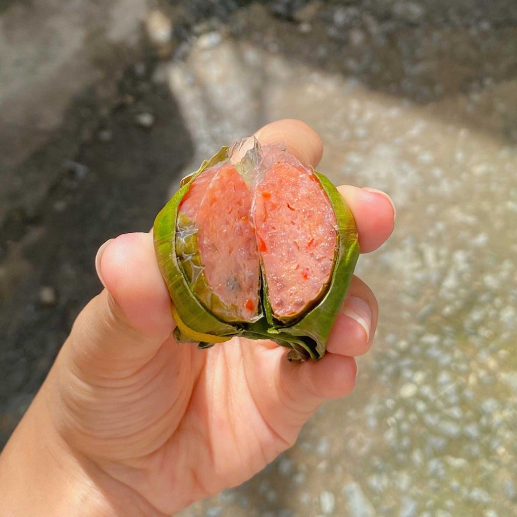 Nem chua Phú Yên lá chùm ruột