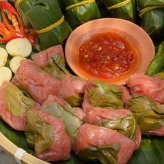 Nem chua Phú Yên lá chùm ruột