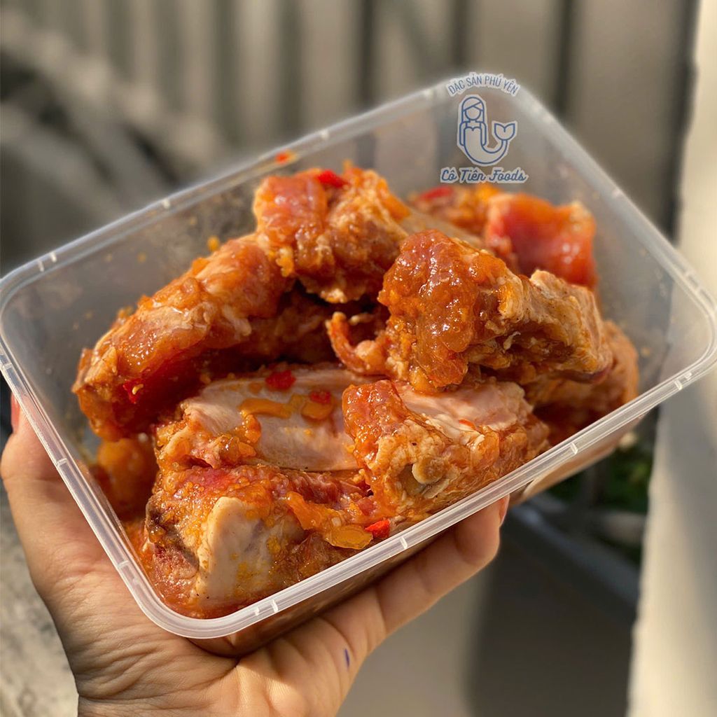 Thịt sườn non ướp sẵn