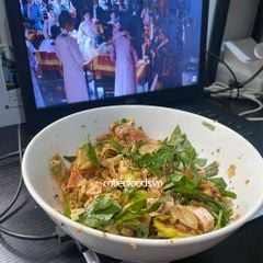 Tré trộn nem chả full topping ăn liền | 2 người ăn