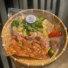 Tré trộn nem chả full topping ăn liền | 2 người ăn