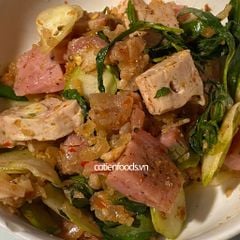 Tré trộn nem chả full topping ăn liền | 2 người ăn