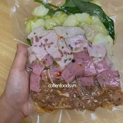 Tré trộn nem chả full topping ăn liền | 2 người ăn