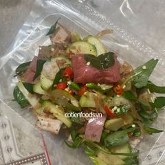 Tré trộn nem chả full topping ăn liền | 2 người ăn