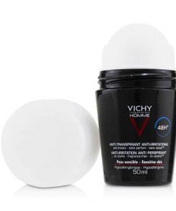 Lăn Khử Mùi, Kiềm Mồ Hôi Vichy Đen Không Mùi 50ml