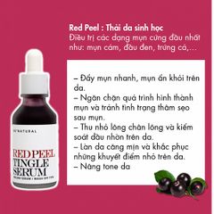 So Natural - Tinh Chất Red Peel Tingle Serum 35ml