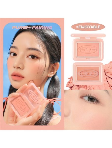 Phấn Má Hồng 3CE Pure Pairing #Enjoyable