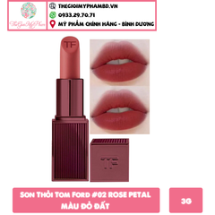 Son TOM FORD Lip Color Matte Limited Edition #02 Rose Petal (Ko Tđ)