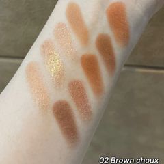 Phấn mắt Clio Pro Eye 10 Ô #02 Brown Choux