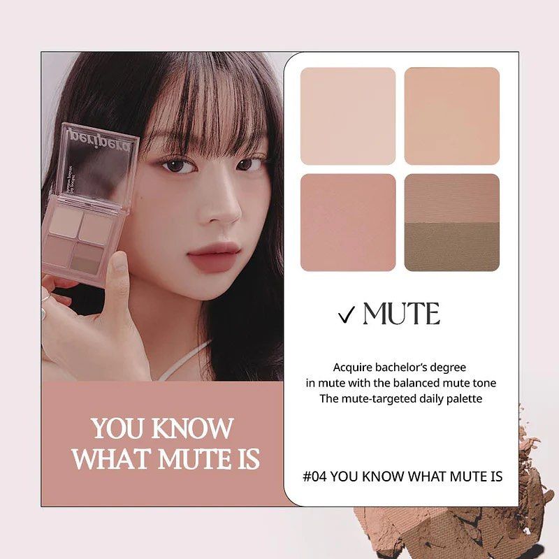 Phấn mắt INK Pocket Shadow Palette #04