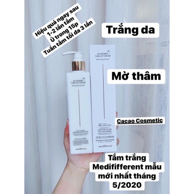 Sữa Tắm Trắng Medifferent In Shower Tone-Up Cream 300ml