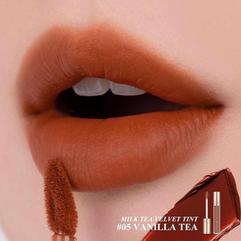 Romand - Son Kem Lỳ Romand Milk Tea Velvet Tint Version 2 #06