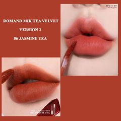 Romand - Son Kem Lỳ Romand Milk Tea Velvet Tint Version 2 #06