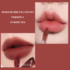 Romand - Son Kem Lỳ Romand Milk Tea Velvet Tint Version 2 #06