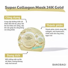 Banobagi - Nạ Super Collagen #24k Gold