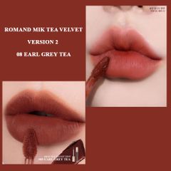 Romand - Son Kem Lỳ Romand Milk Tea Velvet Tint Version 2 #06