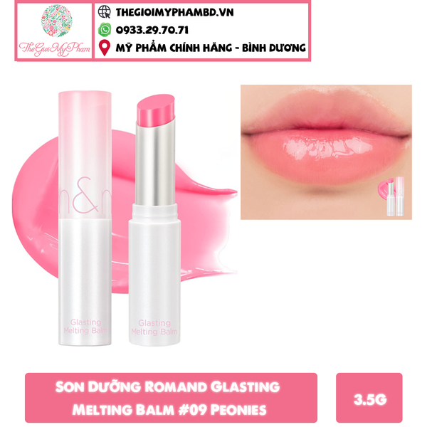Son Dưỡng Romand Glasting Melting Balm #09 Peonies