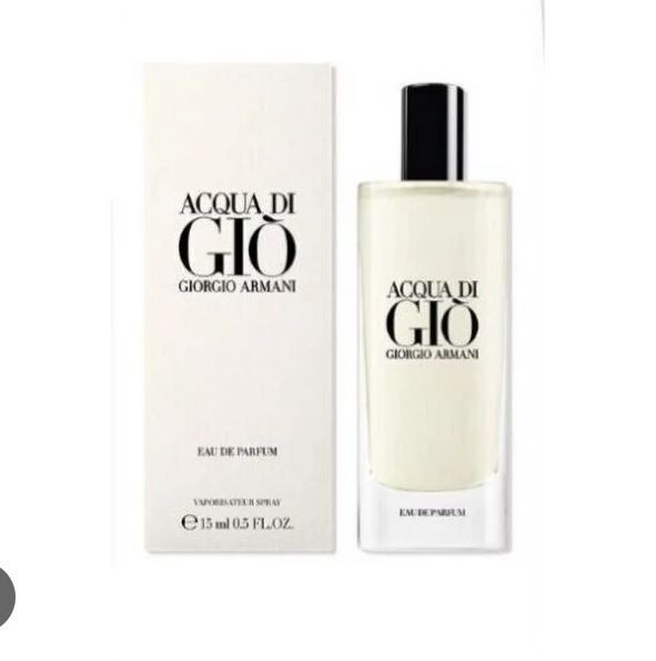 Giorgio Armani - Acqua Di Giò EDT 15ml #Trắng ( Ko Tđ )