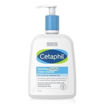 Sữa Rửa Mặt Cetaphil Hydrating Foaming Cream Cleanser Tạo Bọt Cho Da Nhạy Cảm 473ml