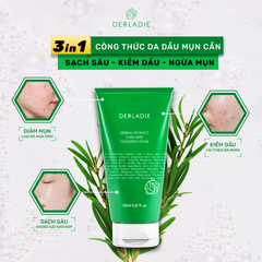 SRM Tràm Trà Derladie Herbal Extract Care Deep 150ml