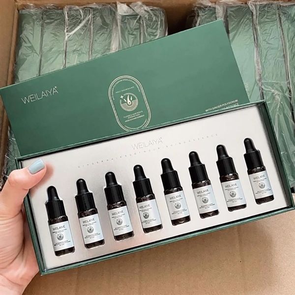 Weilaiya - Tinh Chất Kích Thích Mọc Tóc 5ml x 8 chai ( ko tđ)