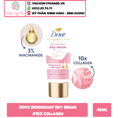 Serum Khử Mùi DOVE Mờ Thâm - Sáng Da 40ml + 10X Collagen