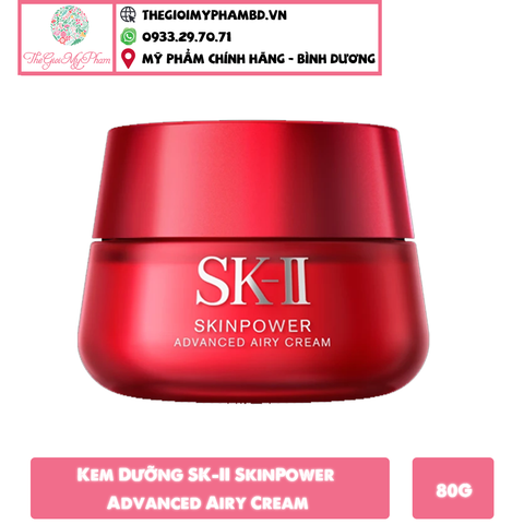 SK-II - Skin Power Advanced Airy Cream 80g (Đỏ) Ko tđ