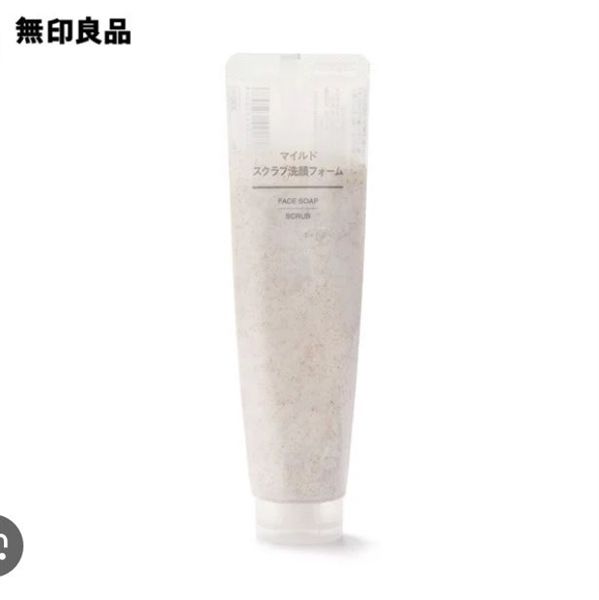 Tẩy Da Chết Muji Face Soap 100g (Tuýp mềm)