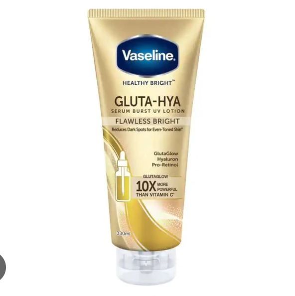 Vaseline - Gluta-Hyal 330ml #Flawless Bright (Vàng)