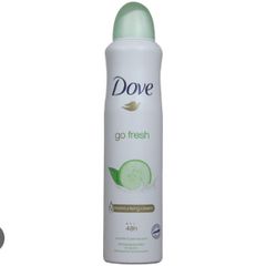 Xịt Khử Mùi Dove 48h 250ml #Dưa Leo (Mẫu Mới)
