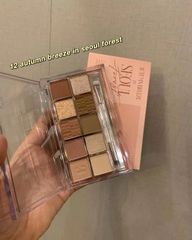 Phấn Mắt Clio Pro Eye Palette 10 Ô #12 Autumn Breeze In Seoul Forest