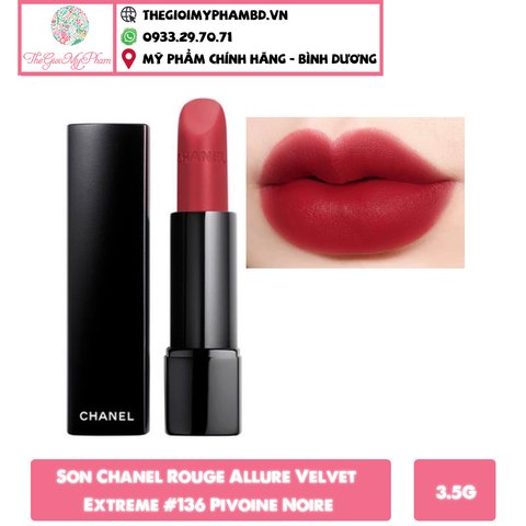 Son Chanel Velvet Extremme #136 (Ko Tđ)