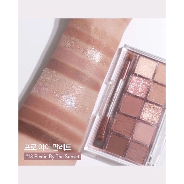 Phấn Mắt Clio Pro Eye Palette 10 Ô #13 Picnic By The Sunset