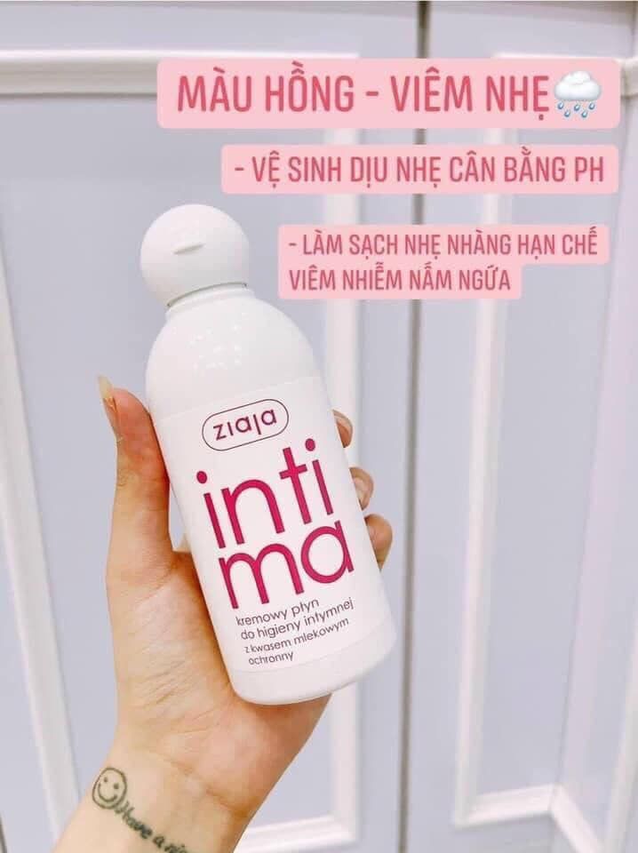 Dung dịch vệ sinh Intima 200ml #Hồng