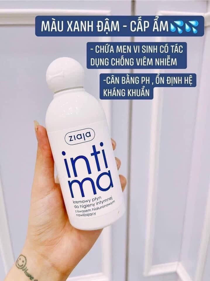 Dung dịch vệ sinh Intima 200ml #Xanh Đậm