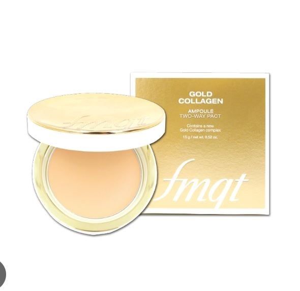 Phấn Phủ Nén TheFaceShop Fmgt Gold Collagen Ampoule Two Way Pact #201