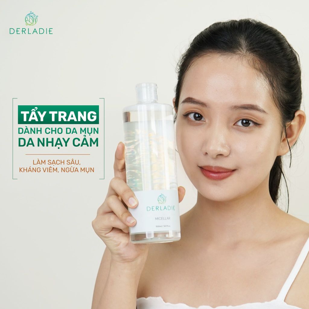 [IT Nhân bản để test] Derladie - Tẩy Trang Witch Hazel 500ml (Mẫu mới) SALE 299K>165K