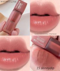 Son Kem Maybelline #15 Skinny Dip - Hồng Đất