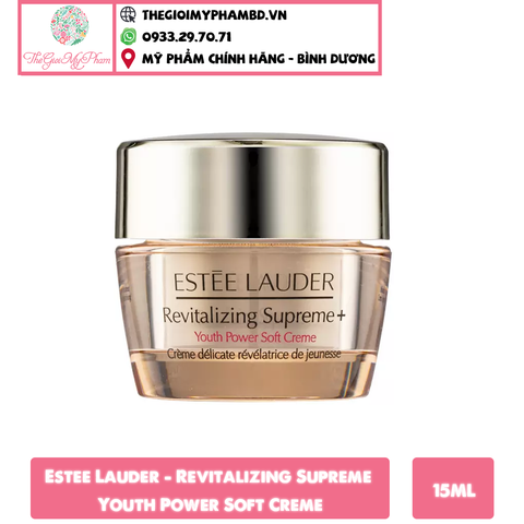 Estee Lauder - Revitalizing Supreme+ Youth Power Soft Creme 15ml