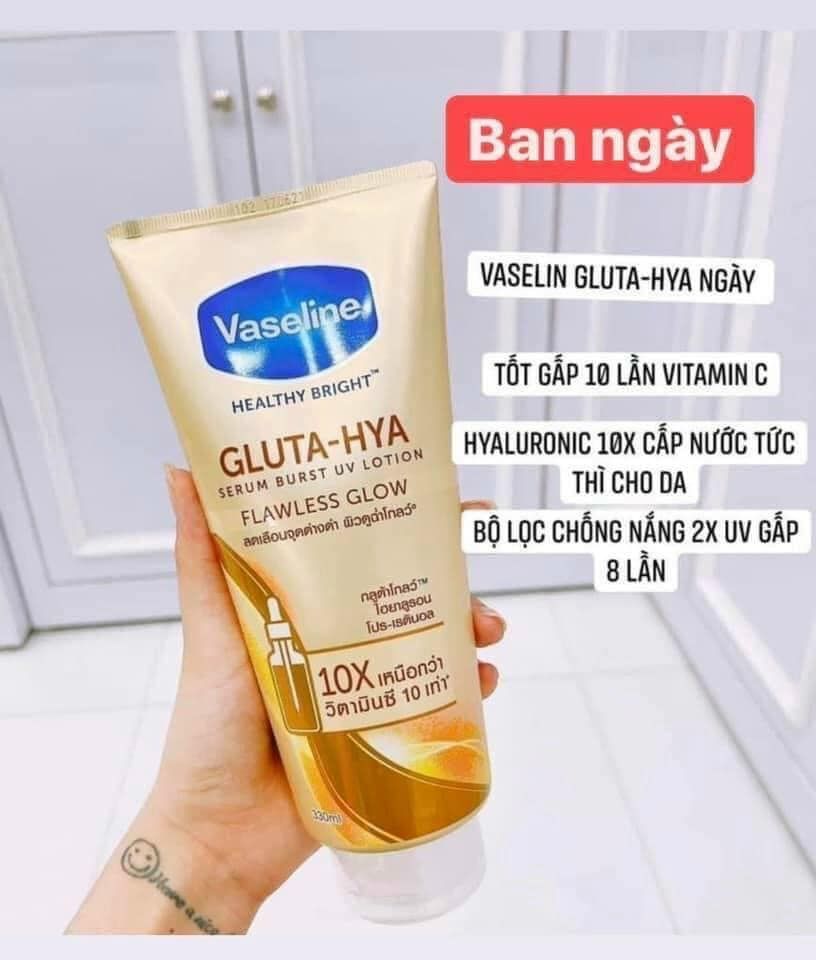 Vaseline - Gluta-Hyal #Flawless Glow (Vàng)